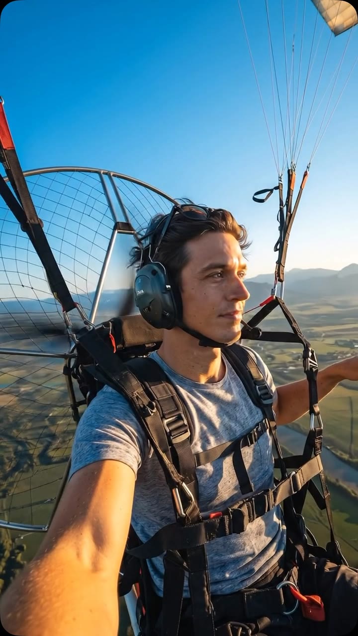 Paramotor, pure AI